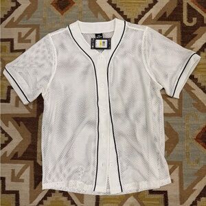 Under Armour Women's UA Sportstyle Baseball Jersey - White